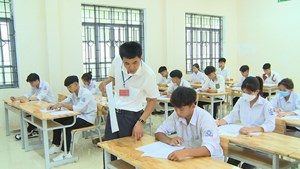 Lâm Bình (Tuyên Quang): Kết thúc kỳ thi tốt nghiệp THPT năm 2022 an toàn, nghiêm túc, đúng quy chế
