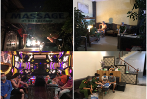 Hải Phòng: Phát hiện và xử lý cơ sở massage và cơ sở kinh doanh karaoke hoạt động trái quy định