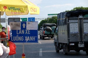 "Luồng xanh" vận tải: Lưu thông hàng hóa, phục hồi sản xuất trong bối cảnh đại dịch COVID-19