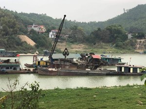 Phú Thọ: Sắp đấu giá mỏ cát lòng sông Đà - Tân Phương thuộc huyện Thanh Thủy với giá khởi điểm 4,5 tỷ đồng