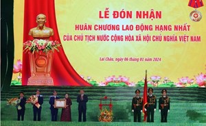 Lai Châu kỷ niệm 20 năm chia tách, thành lập tỉnh và đón nhận Huân chương Lao động hạng Nhất