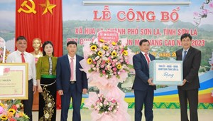 Sơn La: Xã Hua La đạt chuẩn Nông thôn mới nâng cao năm 2023