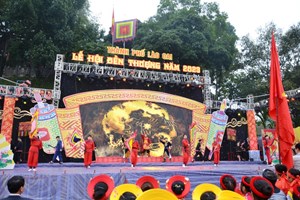 Lào Cai: Khai hội đền Thượng tưởng nhớ anh hùng Trần Quốc Tuấn