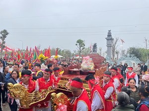 Hà Nội: Khai hội Tản Viên Sơn Thánh Xuân Quý Mão 2023 tại huyện Ba Vì