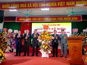 Huyện Thanh Thủy (Phú Thọ): Xã Bảo Yên gặp mặt kỷ niệm 75 năm thành lập Đảng bộ 