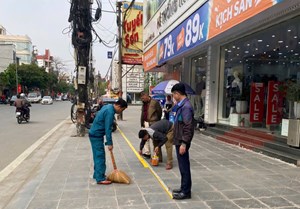 UBND phường Đồng Tiến: Tập trung đẩy mạnh công tác đảm bảo trật tự và cảnh quan đô thị