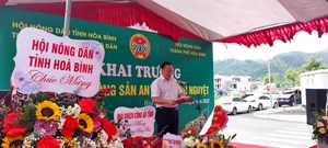 Hòa Bình: Khai trương  cửa hàng nông  sản  an toàn Minh Nguyệt