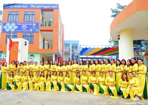 Hà Nội: Trường Mầm non Ba Trại B - địa chỉ đỏ của ngành giáo dục và đào tạo huyện Ba Vì