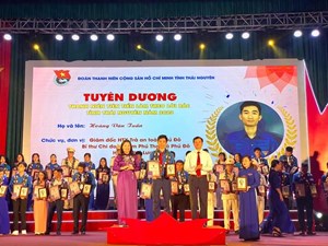 Thái Nguyên: Tuyên dương 75 thanh niên tiên tiến làm theo lời Bác năm 2023