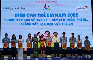 Hòa Bình: Diễn đàn trẻ em 2022 – Chung tay bảo vệ trẻ em