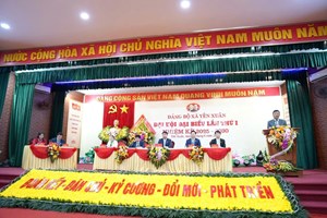 Đại hội Đảng bộ xã Yên Xuân lần thứ I: Giữ hồn văn hóa, xây dựng đô thị xanh