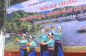 Hoà Bình: Sôi nổi nhiều hoạt động tại Ngày hội Văn hoá, thể thao, du lịch bản Mường năm 2023