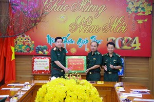 Quân ủy Trung ương Bộ Quốc phòng, Bộ tư lệnh BĐBP và Tỉnh ủy kiểm tra, chúc Tết BĐBP tỉnh Bà Rịa – Vũng Tàu