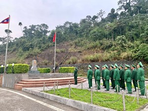 Thiêng liêng lễ chào cờ chủ quyền đầu năm mới xuân Giáp Thìn 2024