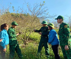 Đồn Biên phòng Chiềng Tương phấn đấu đạt nhiều thành tích chào mừng ngày lễ lớn Bộ đội Biên phòng