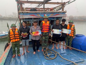 Cán bộ, chiến sĩ Đồn Biên phòng Roòn nỗ lực đẩy mạnh phong trào thi đua Quyết thắng