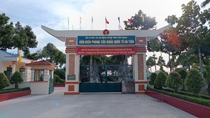 Đồn Biên phòng Cửa khẩu Quốc tế Hà Tiên vượt qua mọi khó khăn, bảo vệ vững chắc chủ quyền, an ninh biên giới, biển đảo