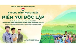 NSND Xuân Bắc mang “Niềm vui Độc lập” đến xã đảo Minh Châu