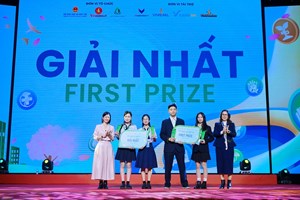 Cặp học sinh Đắk Lắk và Hà Nội giành quán quân Cuộc thi Tiếng nói Xanh mùa 3 