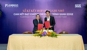 Dự án thứ 4 của Flamingo Holdings theo đuổi tiêu chuẩn công trình xanh toàn cầu