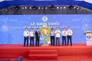 Khởi công Bệnh viện Đa khoa Đức Việt: Công trình y tế trọng điểm tại cửa ngõ phía Tây Hà Nội