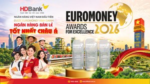 Danh hiệu “Ngân hàng Bán lẻ tốt nhất châu Á” lần đầu tiên được trao cho một ngân hàng Việt Nam