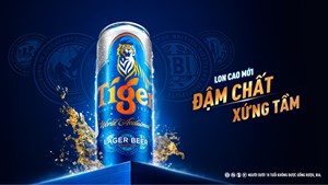 TIGER BEER chính thức ra mắt sản phẩm Tiger lon Cao mới