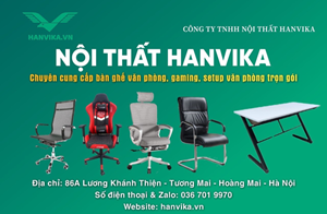 HANVIKA: Kiến tạo không gian làm việc độc đáo và sáng tạo cho doanh nghiệp