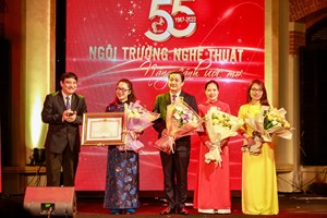 Trường Cao đẳng nghệ thuật Hà Nội tổ chức lễ kỷ niệm 55 năm thành lập