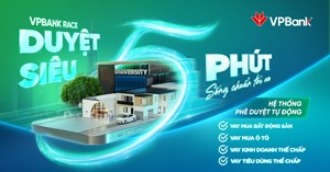 Vận hành chính thức hệ thống phê duyệt tự động VPBank Race cho các khoản vay thế chấp