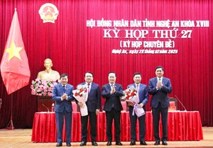 Nghệ An: Bổ nhiệm hai Phó Chủ tịch UBND tỉnh