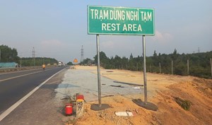 Đẩy nhanh tiến độ trạm dừng nghỉ trên cao tốc Bắc – Nam