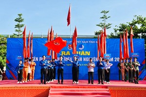 Hà Tĩnh: Lễ ra quân Chiến dịch thanh niên tình nguyện hè 2023 huy động được nguồn lực xã hội hóa gần 1,6 tỷ đồng