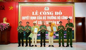 Công an tỉnh Nghệ An có 02 Phó Giám đốc mới