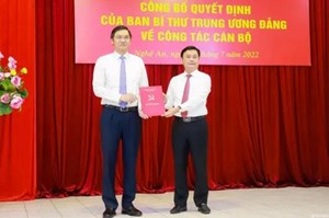 Nghệ An có tân Phó Bí thư Tỉnh ủy