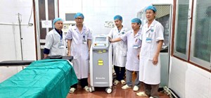  Thành công với kỹ thuật tán sỏi ngược dòng bằng laser tại Trung tâm y tế Can Lộc