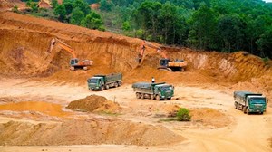 Quảng Trị: Phê duyệt tiền cấp quyền khai thác khoáng sản làm vật liệu phục vụ cao tốc Bắc  - Nam 