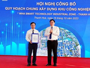 Thanh Hóa: Công bố Quy hoạch chung Khu công nghiệp Phú Quý 540ha