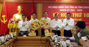 Ông Trần Báu Hà được bầu giữ chức Phó Chủ tịch UBND tỉnh Hà Tĩnh