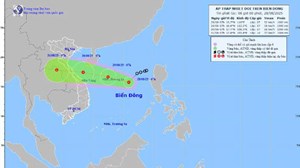 Áp thấp nhiệt đới tiến vào Thanh Hóa – Huế, Bắc Bộ và Trung Bộ mưa lớn