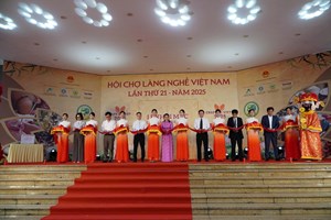 Khai mạc Hội chợ làng nghề Việt Nam lần thứ 21 - năm 2025