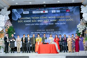 Lễ khai mạc chương trình Công nghệ Chăm sóc Sức khỏe Sắc đẹp Việt Nam – Hàn Quốc