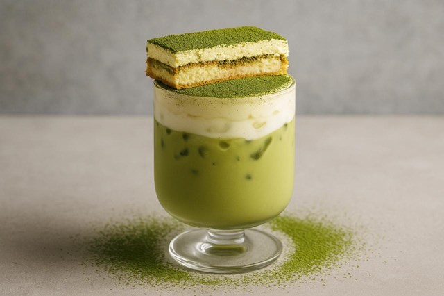 Một trong những s&aacute;ng tạo gần đ&acirc;y được ch&uacute; &yacute; trong thế giới đồ uống l&agrave; tiramisu coffee v&agrave; tiramisu matcha latte