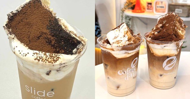 Một trong những s&aacute;ng tạo gần đ&acirc;y được ch&uacute; &yacute; trong thế giới đồ uống l&agrave; tiramisu coffee v&agrave; tiramisu matcha latte