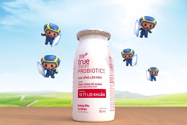 Sữa chua uống bổ sung Probiotics tăng cường sức khỏe đường ruột