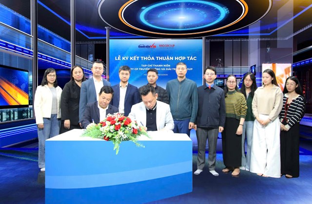 Tạp ch&iacute; Thanh ni&ecirc;n k&yacute; kết hợp t&aacute;c với VICGROUP