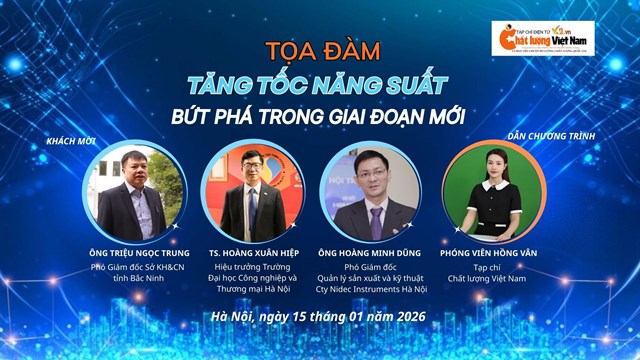 Tọa đàm trực tuyến: ‘Tăng tốc năng suất - Bứt phá trong giai đoạn mới’ - Ảnh 1