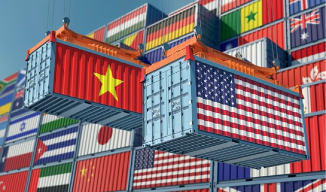 Năm 2023 xuất khẩu h&agrave;ng h&oacute;a của Việt Nam sang Hoa Kỳ đạt 97 tỷ USD. (Ảnh minh họa) &nbsp;