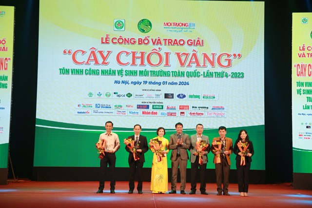 Lễ trao giải C&#226;y chổi v&#224;ng - T&#244;n vinh c&#244;ng nh&#226;n vệ sinh m&#244;i trường lần thứ 4 - 2023 - Ảnh 18