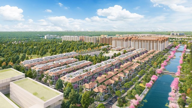 Ph&acirc;n khu nằm ở vị tr&iacute; trung t&acirc;m của đ&ocirc; thị Sun Urban City. (Ảnh phối cảnh: Sun Property) &nbsp;